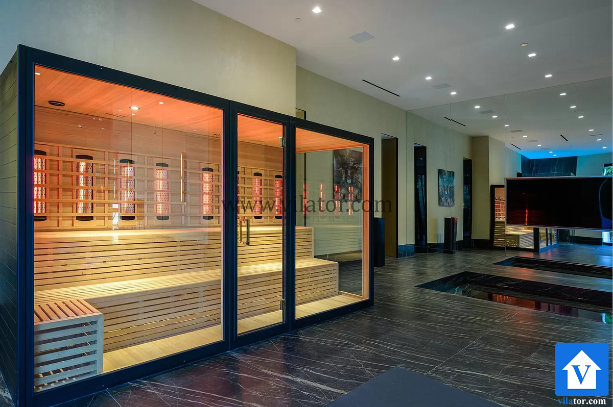 خرید ویلای 35 میلیون دلاری در هالیود با استخر دو طبقه شیشه ای